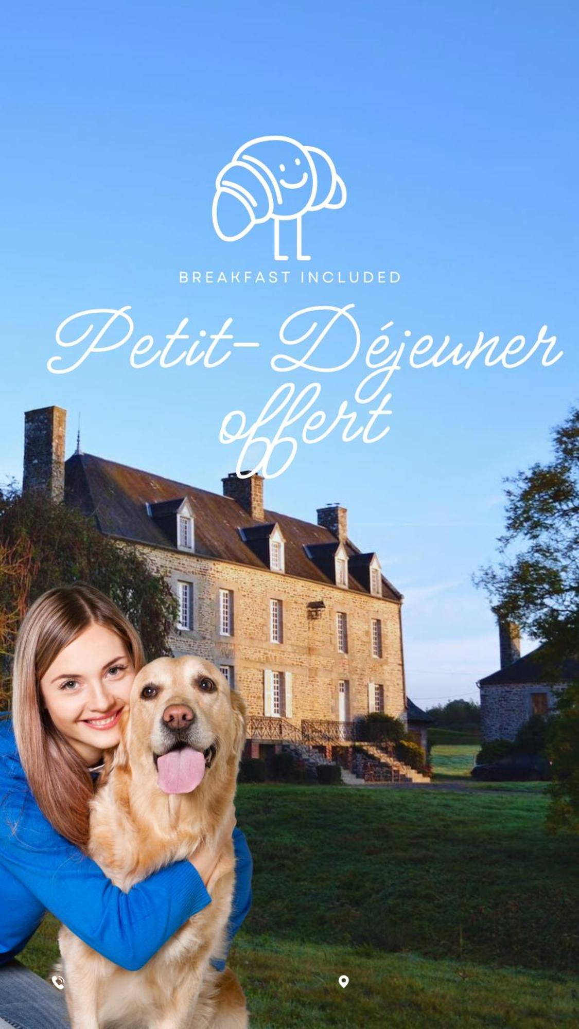 Chateau Isigny, Ideal Pour Les Familles Avec Enfants Et Les Animaux De Compagnie, Situe A Proximite Du Mont Saint-Michel 外观 照片